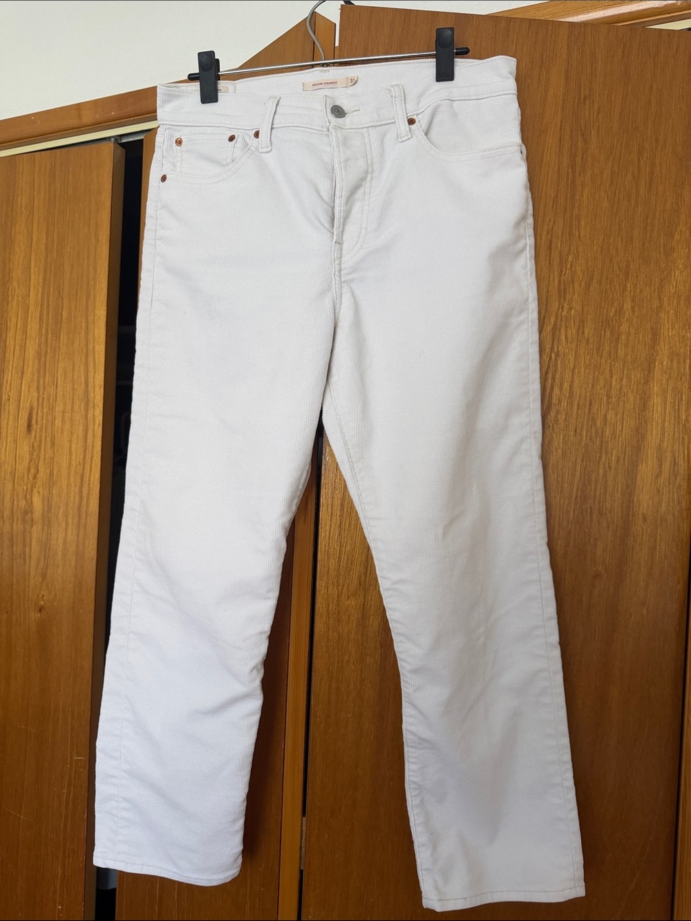Women’s Levi’s Wedgie Straight Cropped Corduroy Pants